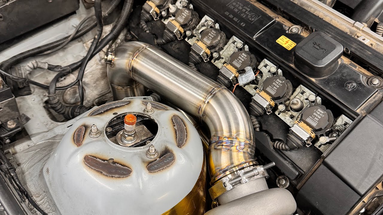 Turbo M52 E36 Part 2: Hot Side Fabrication