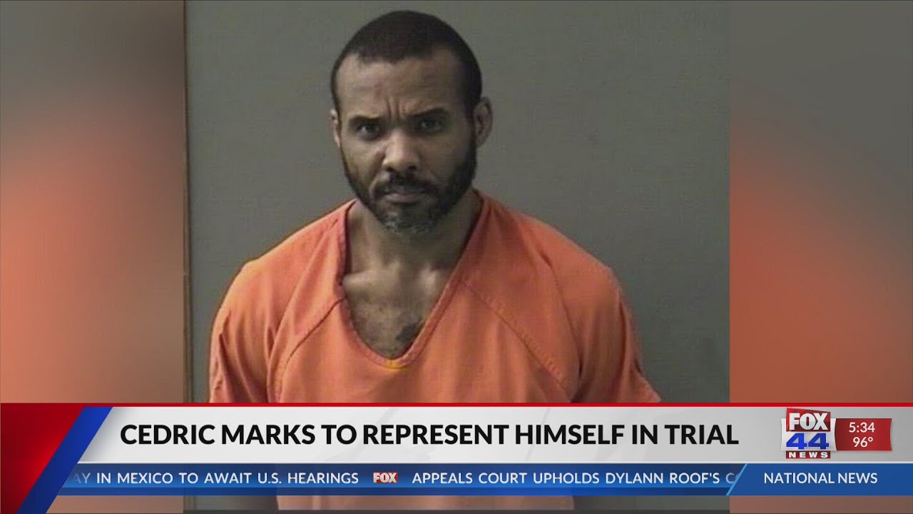 Cedric Marks to represent himself in Capital Murder trial
