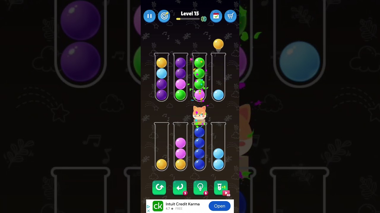 Sort Puzzle Brain Test Gameplay | Level 15 