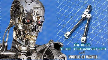 Build the Terminator - Part 69 - Adding a Heel Detail and Assembling Foot Parts