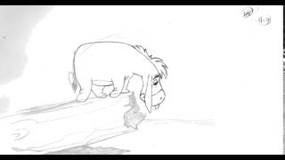 Eyore animation test - Mario Furmanczyk - Disney's Winnie the Pooh Mario Furmanczyk