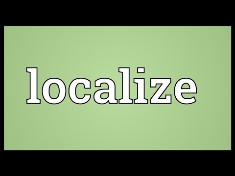 Localize Meaning