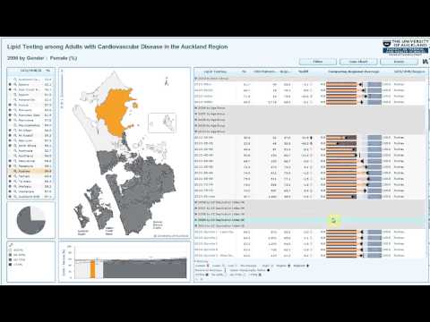 VIEW online tutorial IV: Performance analysis maps examples using InstantAtlas