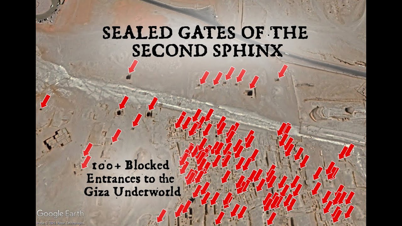 SEALED GATES OF THE 'SECOND SPHINX': 100+ Blocked Entrances to the Giza Underworld!