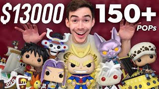 I Bought Over 150 Funko Pops 13,000 Anime Funko Pop Collection