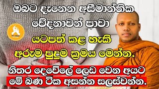 නිතර දෙවේලේ ලෙඩ වෙන අයට මේ බණ ටික අසන්න සලස්වන්න.| Ven Hasalaka Seelawimala thero| darmadesana 2024