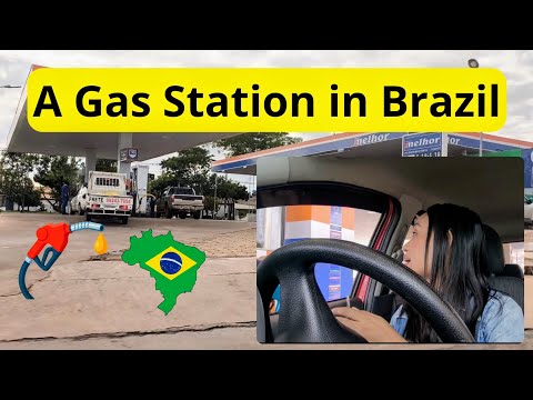 How to Get Gas in Brazil | Real life & Comprehensible Input [PT/EN Subs]