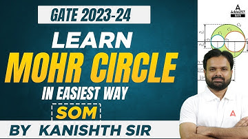 GATE 2023-24 Preparation | GATE SOM | Learn MOHR Circle in Easiest Way