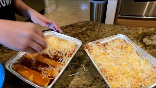Easy 3 ingredient Cheese Enchiladas