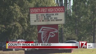 2 Fayetteville schools clear after lockdown; ‘no active threat:’ police