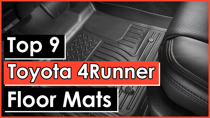 ✅Top 9: Best Toyota 4Runner Floor Mats || William Anderson #toyota4runner #carmats #floormats