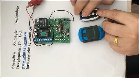 Centsys Centurion NOVA Blue Gate & Garage Remote Control Transmitter Replacement