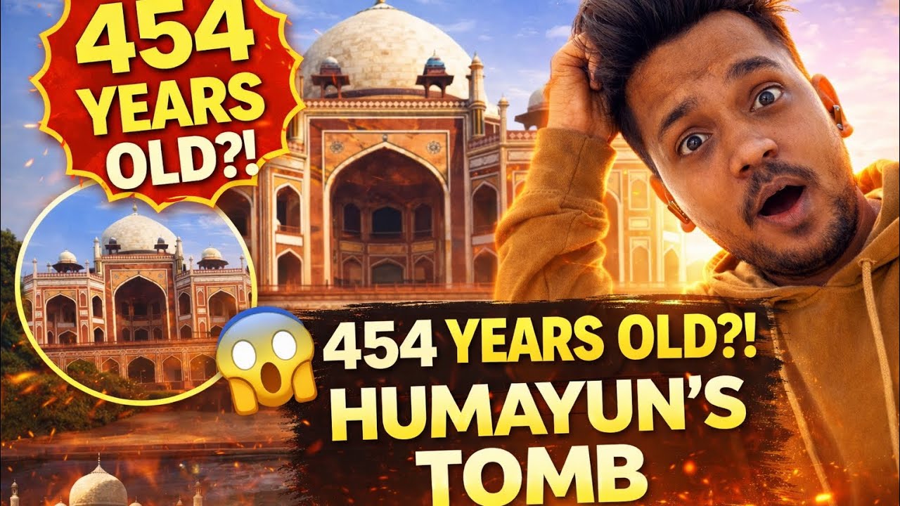 🤯 I Didn’t Expect THIS at Humayun’s Tomb! 😳 | Delhi | VLOG 9