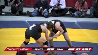Zak Benitz vs Matthew Gray - WIAA 2011 State Championship Match