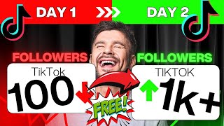 How I Got 1K TikTok Followers in 24 Hours! (2025|No Verification)