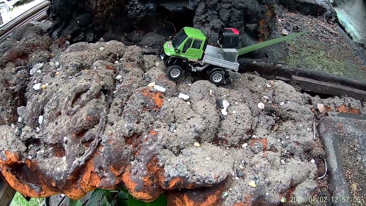Jiabaile U400 Unimog 1/36 test run. 