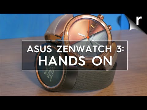 Asus ZenWatch 3 hands-on review