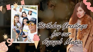 Happiest birthday ayayaaaab cckoi