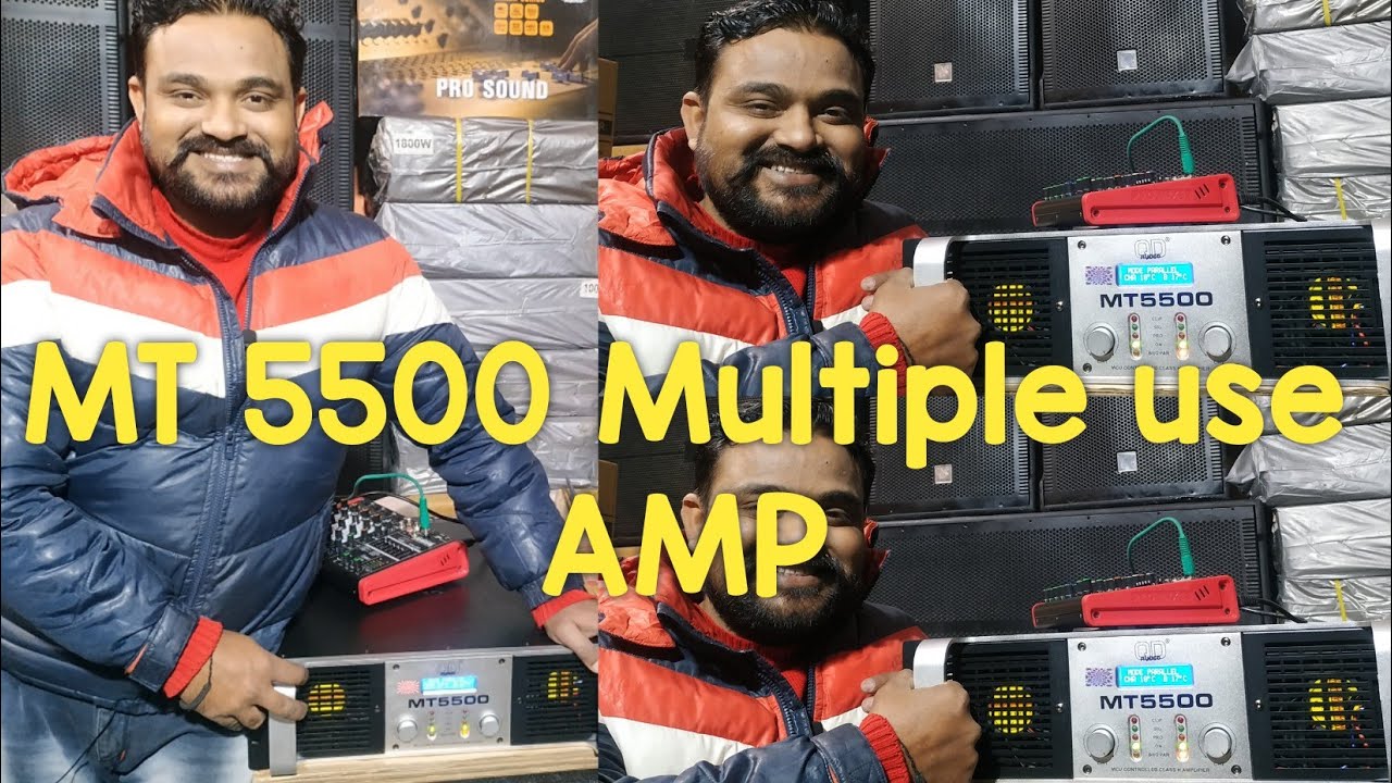 MT 5500 unboxing ! अकेले amp से पूरा सेटअप तैयार कर सकते है ! कैसे चलाते है mt 5500 टेस्टिंग