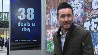 Inlink Kiosk Drug Issues on BBC London News 5 February 2019