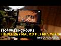 Stop Wasting Hours: Fix Blurry Macro Details with this Camera Gear |P6XL 6" Built-in Battery Monitor
