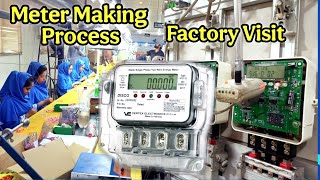 How an Electricity Meter is Made in Industry | Factory Visit | ELECTRICITY METER MAKING PROCESS