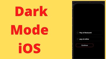 How to disabled dark mode in ios