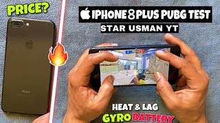 iPhone 8 PLUS PUBG TEST🔥 | Buy Or Not😟 | Price? | Graphics? | Heat & lag | Battery | Gyro | PUBG
