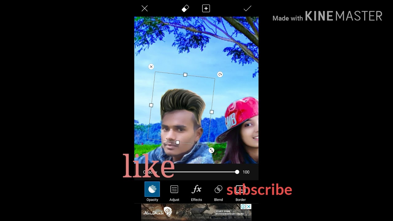 Girlfriend and boyfriend photo editing PicsArt 2019 YouTube