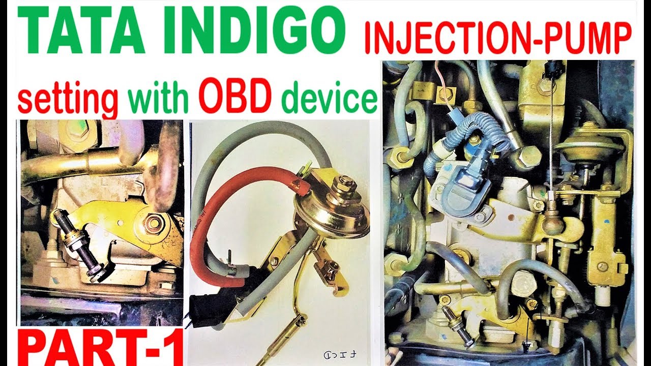 tata indigo fuel injection pump setting in detail - YouTube