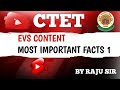 CTET|EVS Content|Most Important facts 1|DTA BHAGALPUR|BY Raju Sir