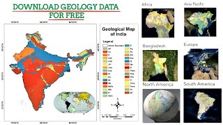 Geology Data, Shapefile for any Location