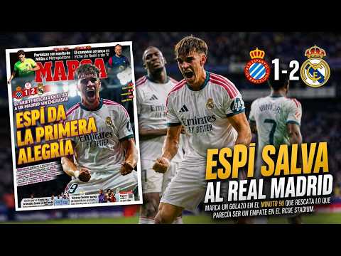CARLOS ESPÍ'S STUNNER SECURES FIRST WIN FOR MOURINHO'S REAL MADRID