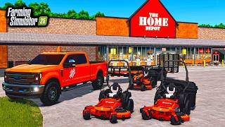 Mowers Have Arrived 100,000 Upgrade At Home Depot Fs25