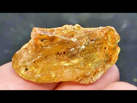 コパール磨いてみた(若い琥珀)