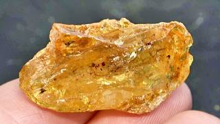 コパール磨いてみた(若い琥珀)