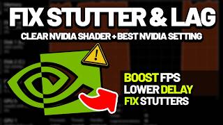 Fix NVIDIA Shader Cache & Best NVIDIA Control Panel Settings for Gaming