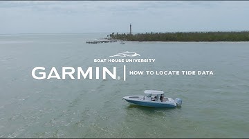 Garmin Marine GPS Tutorials - How to Locate & Read Tide Data on GPS Chart Plotters