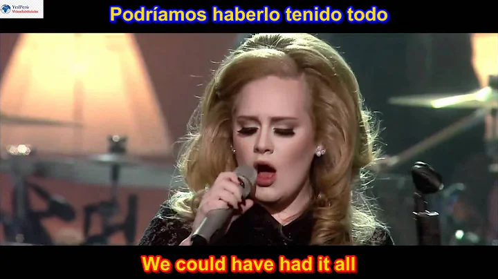 Rolling In The Deep - Adele (SUBTITULADO EN INGLES ESPAÑOL LYRICS SUB HD )