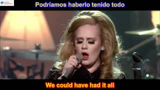 Miniatura de "Rolling In The Deep - Adele (SUBTITULADO EN INGLES ESPAÑOL LYRICS SUB HD )"