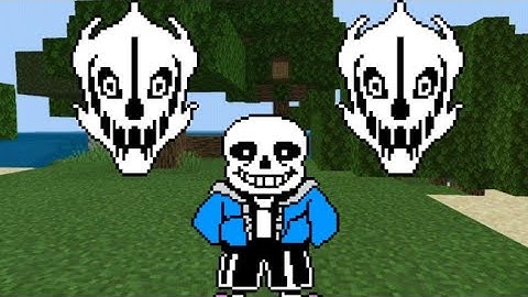 Minecraft Sans boss fight V2 command block