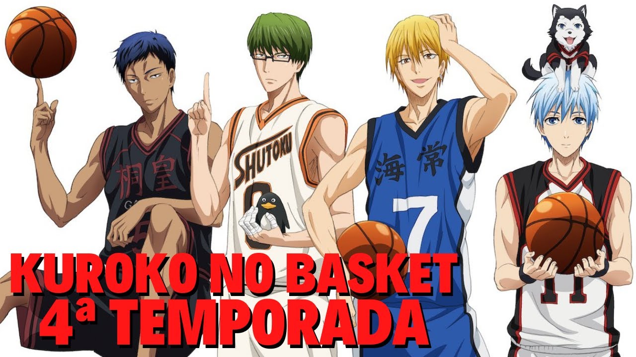 Quando vai sair a 4ª temporada de Kuroko no Basket?