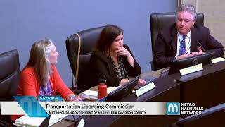 07/21/26 Transportation Licensing Commission
