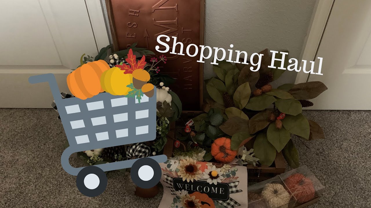Fall Shopping Haul On Line and In Store🛒🍁 YouTube