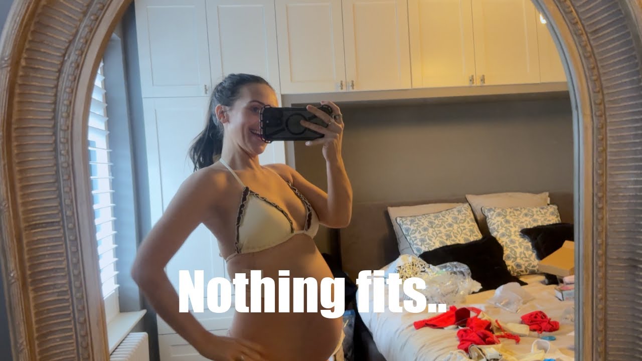 PREGNANCY UPDATES, TRYING ON BIKINIS, TRIP TO LONDON & CO SLEEPING CHALLENGES..