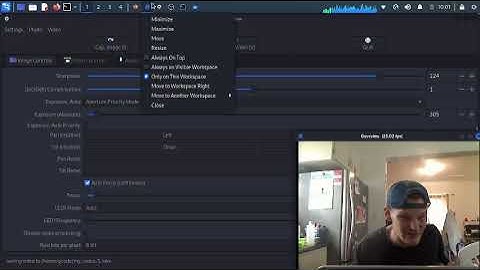 Using a Logitech Cam on Linux (Pan&tilt) Guvcview