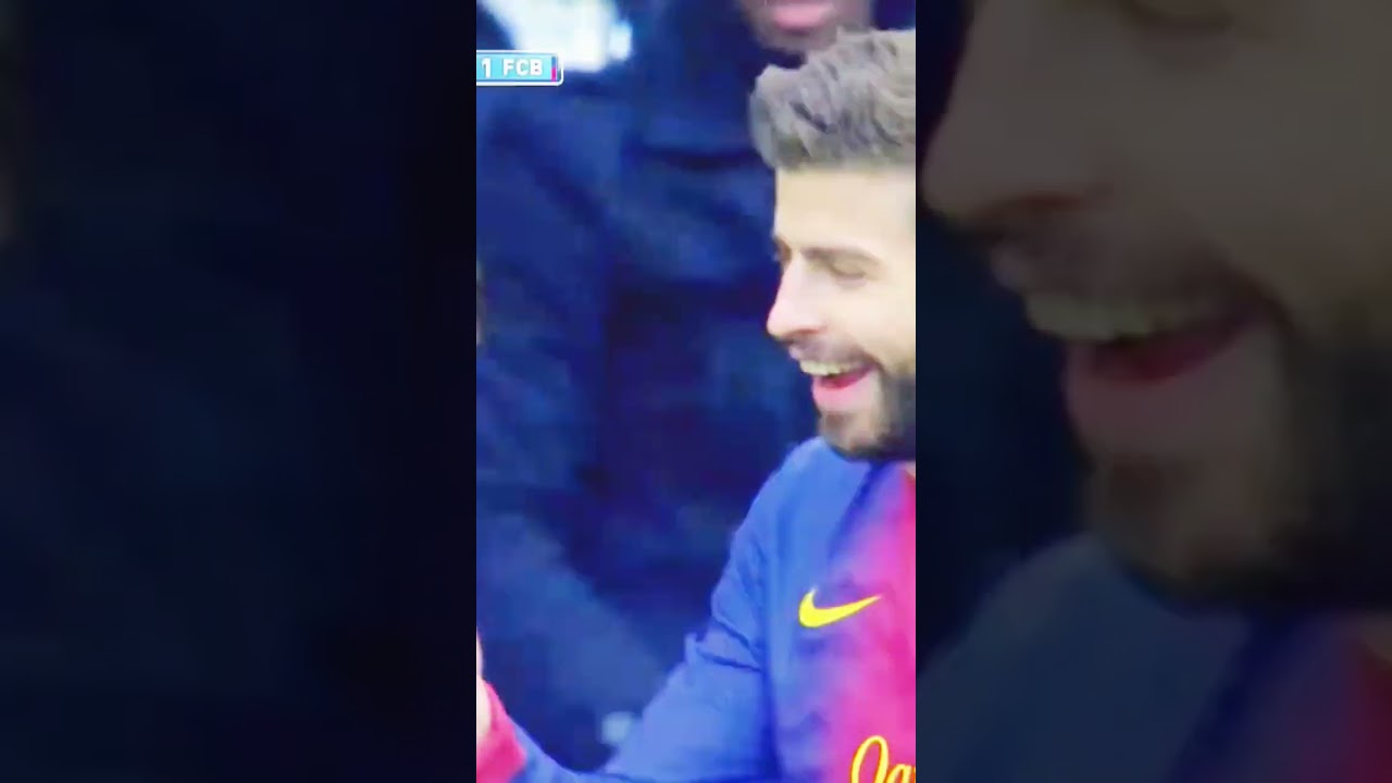 throwback to when pique confronted Ronaldo for diving 😂 