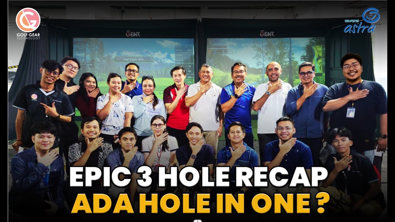 2025 3HOLE GOLF COMPETITION RECAP  | Golf Gear Technology Uneekor EyeMini & Uneekor Eyemini Lite