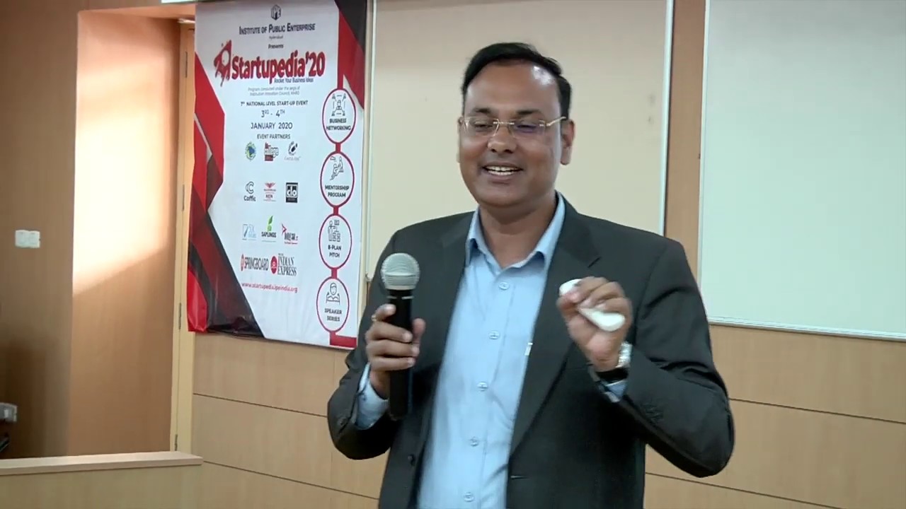 Institute Of Public Enterprise Hyderabad 3rd Jan 2020 Startupedia 2020 