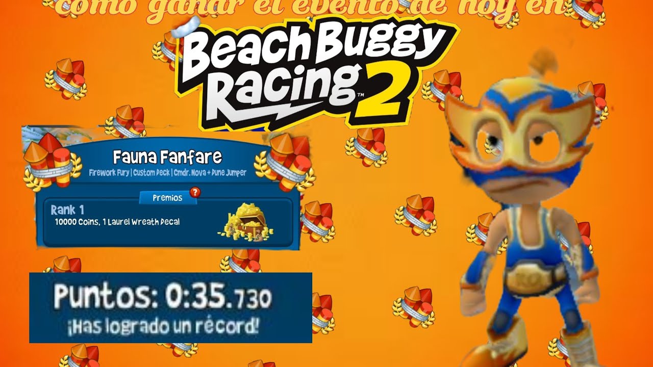 Con estos trucos y consejos podrás Aser un tiempaso en beach buggy racing 2 